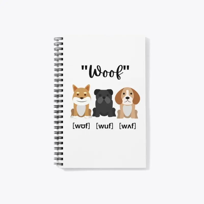  Woof (In IPA) Puppy Dog Accents